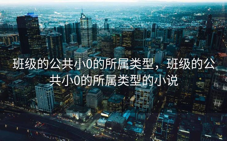 班级的公共小0的所属类型，班级的公共小0的所属类型的小说